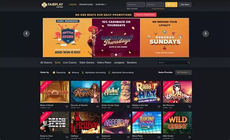 Fairplay Casino (2024) Bonuses & Review .